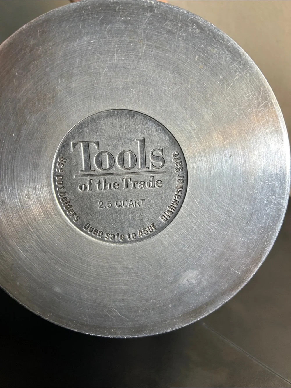 Tools of the Trade Stainless Steel Saucepan with Glass Lid - 2.5 Quart